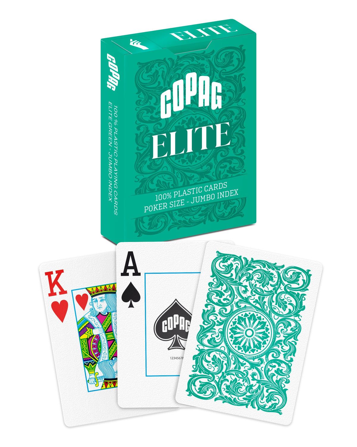 INFRARED MARKED CARDS COPAG ELITE POKER SIZE JUMBO | Poker Cheating Device