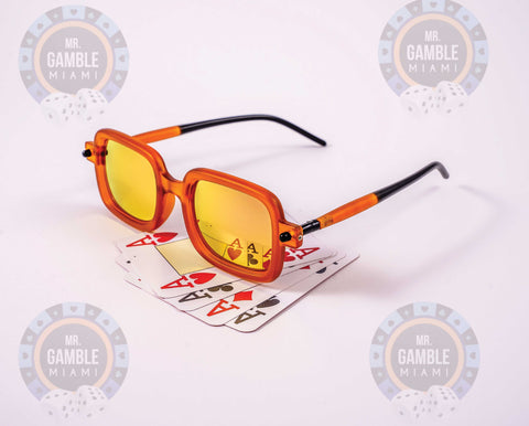 Poker Cheating Sunglasses Model 11 For Infrared Marked Playing Cards