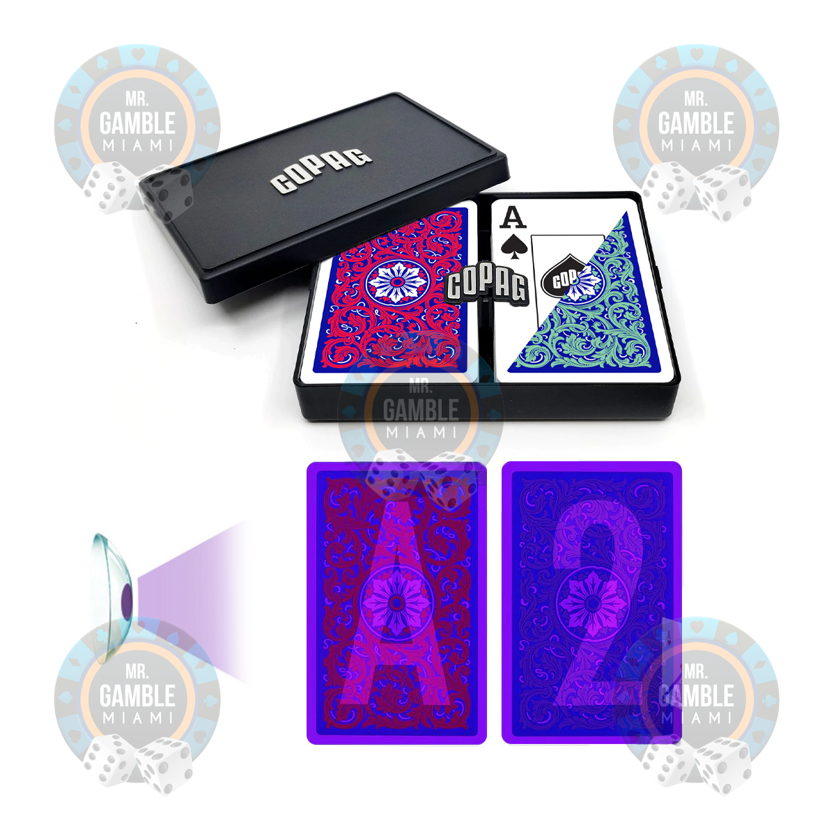 UV MARKED CARDS COPAG NEOTERIC BRIDGE SIZE JUMBO
