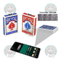 BARCODE MARKED CARDS BICYCLE STANDARD