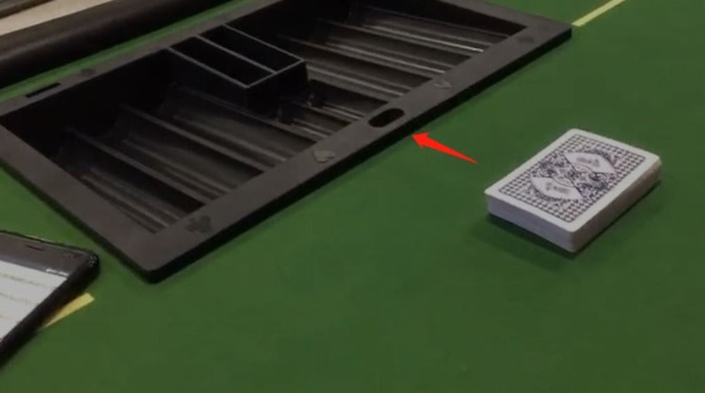 Chip Tray Scanning Camera for Marked Playing Cards