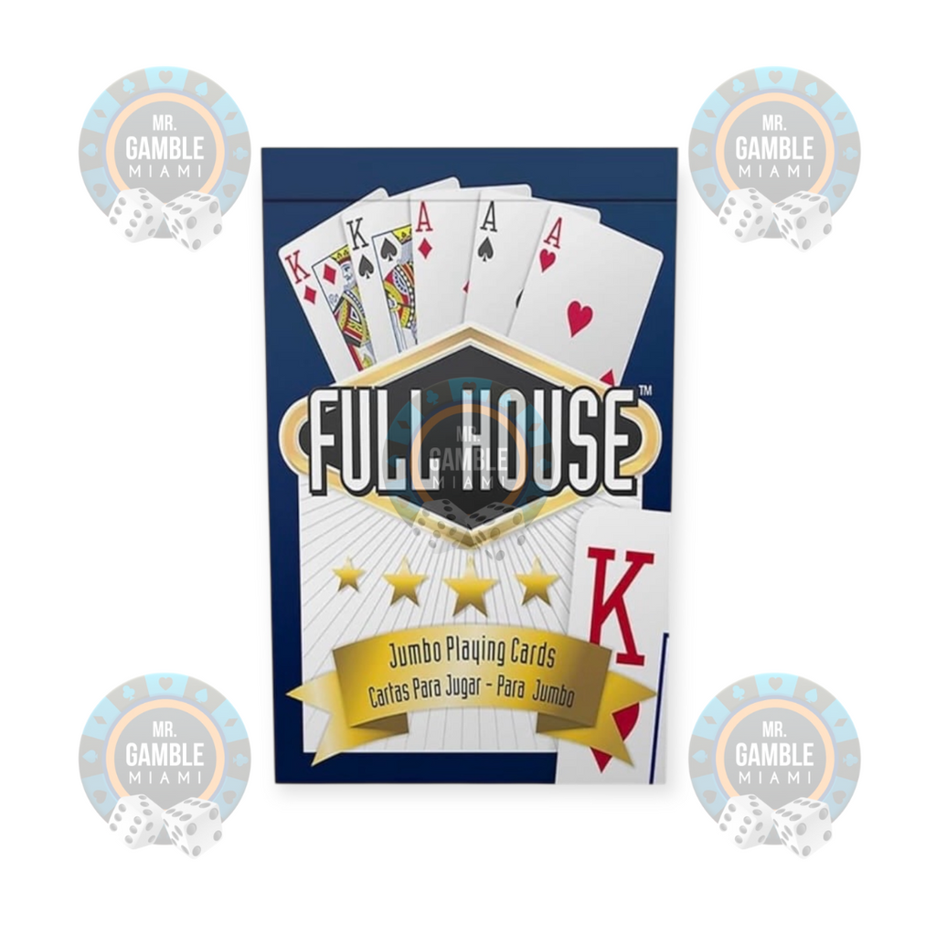 Full House Poker Size Jumbo Infrared Marked Cards