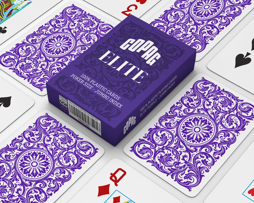 INFRARED MARKED CARDS COPAG ELITE POKER SIZE JUMBO | Poker Cheating Device