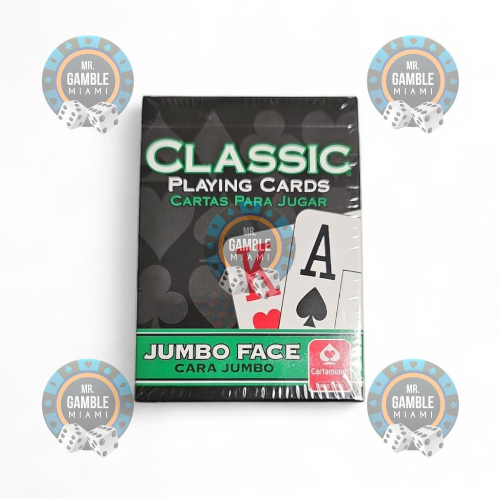 CARTAMUNDI CLASSIC JUMBO Marked Cards | INFRARED MARKED CARDS | POKER CHEATING DEVICE