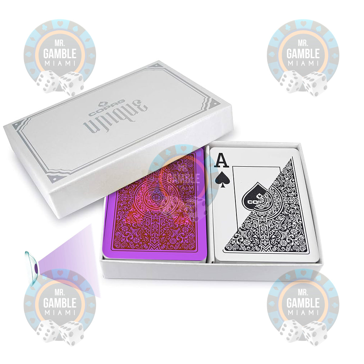 Copag Unique Poker Size Jumbo UV Marked Cards | Poker Cheating Devices