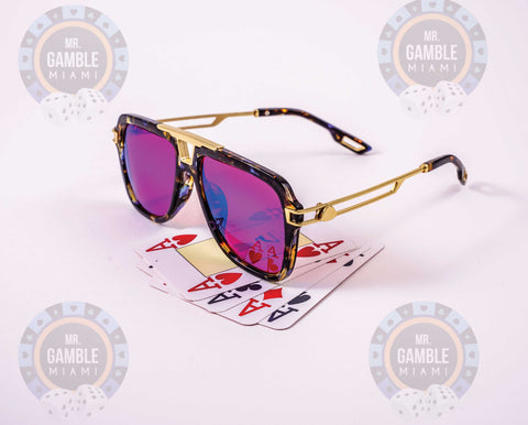 Poker Cheating Sunglasses Model 10 For Infrared Marked Playing Cards