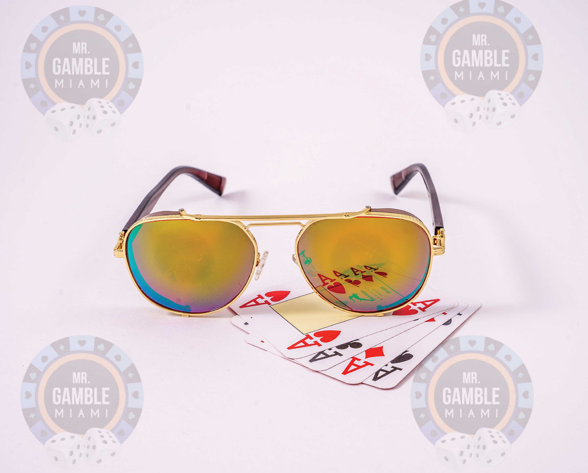 Poker Cheating Sunglasses Model 12 For Infrared Marked Playing Cards