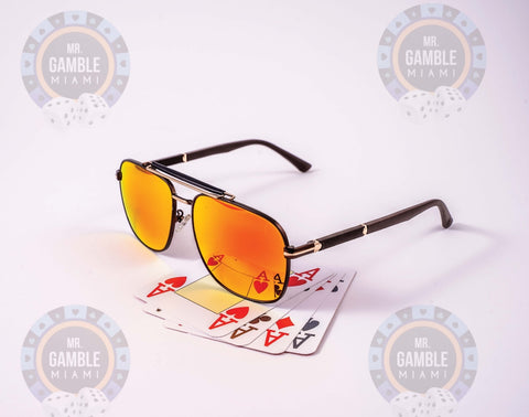 Poker Cheating Sunglasses Model 4 For Infrared Marked Playing Cards