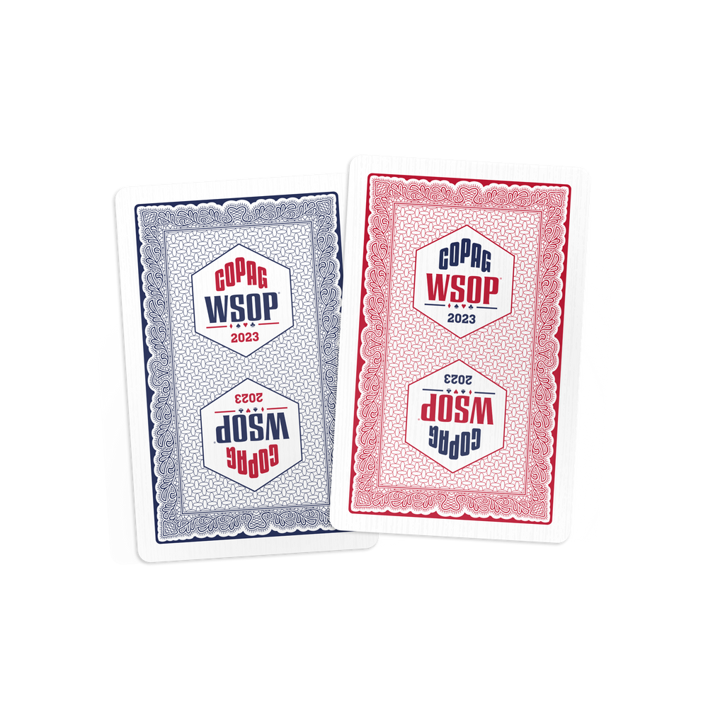 BARCODE MARKED CARDS COPAG WSOP 2023 BRIDGE SIZE JUMBO