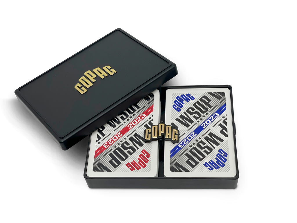 BARCODE MARKED CARDS COPAG WSOP RETRO 2023 BRIDGE SIZE REGULAR