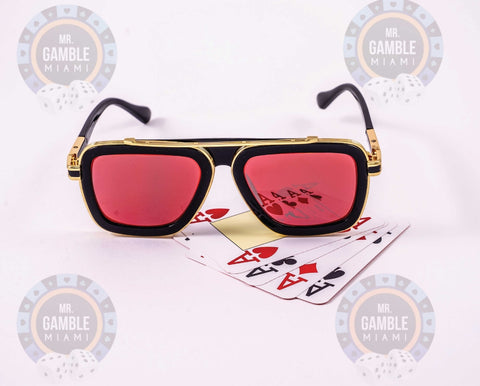 Poker Cheating Sunglasses Model 8 For Infrared Marked Playing Cards