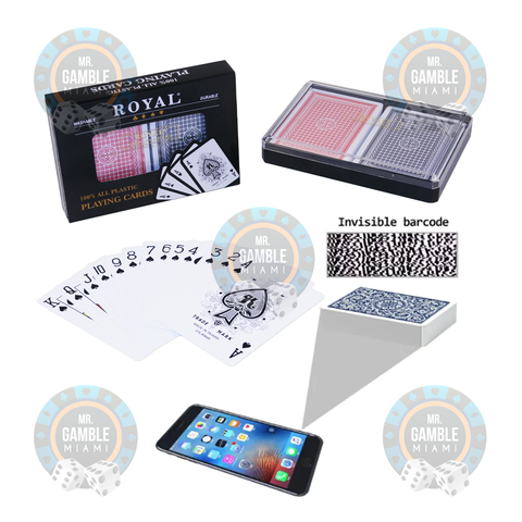 BARCODE MARKED CARDS ROYAL