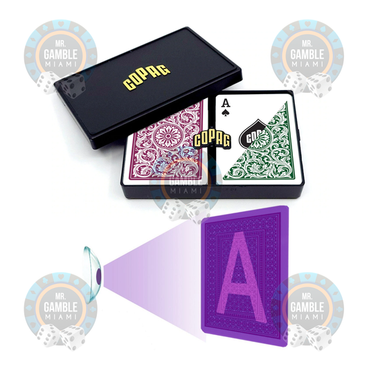 Copag Unique Poker Size Regular UV Marked Cards for Sale | Poker Cheating Devices