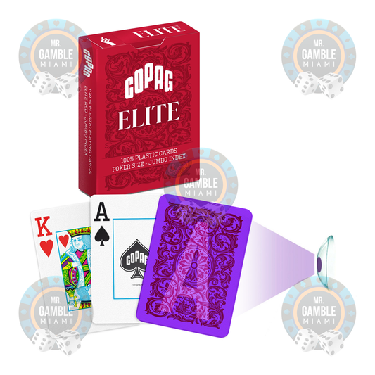 UV Marked Cards Copag Elite Poker Size Jumbo