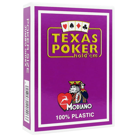 Barcode marked cards MODIANO TEXAS POKER JUMBO - Martin Kabrhel-style poker cheating device, invisible ink marking for anti-cheat poker readers