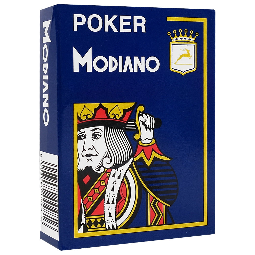 Poker with Modiano Cristallo Poker 4 Pip Jumbo Marked Cards | poker cheating device