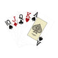 Barcode marked cards MODIANO TEXAS POKER JUMBO - Martin Kabrhel-style poker cheating device, invisible ink marking for anti-cheat poker readers