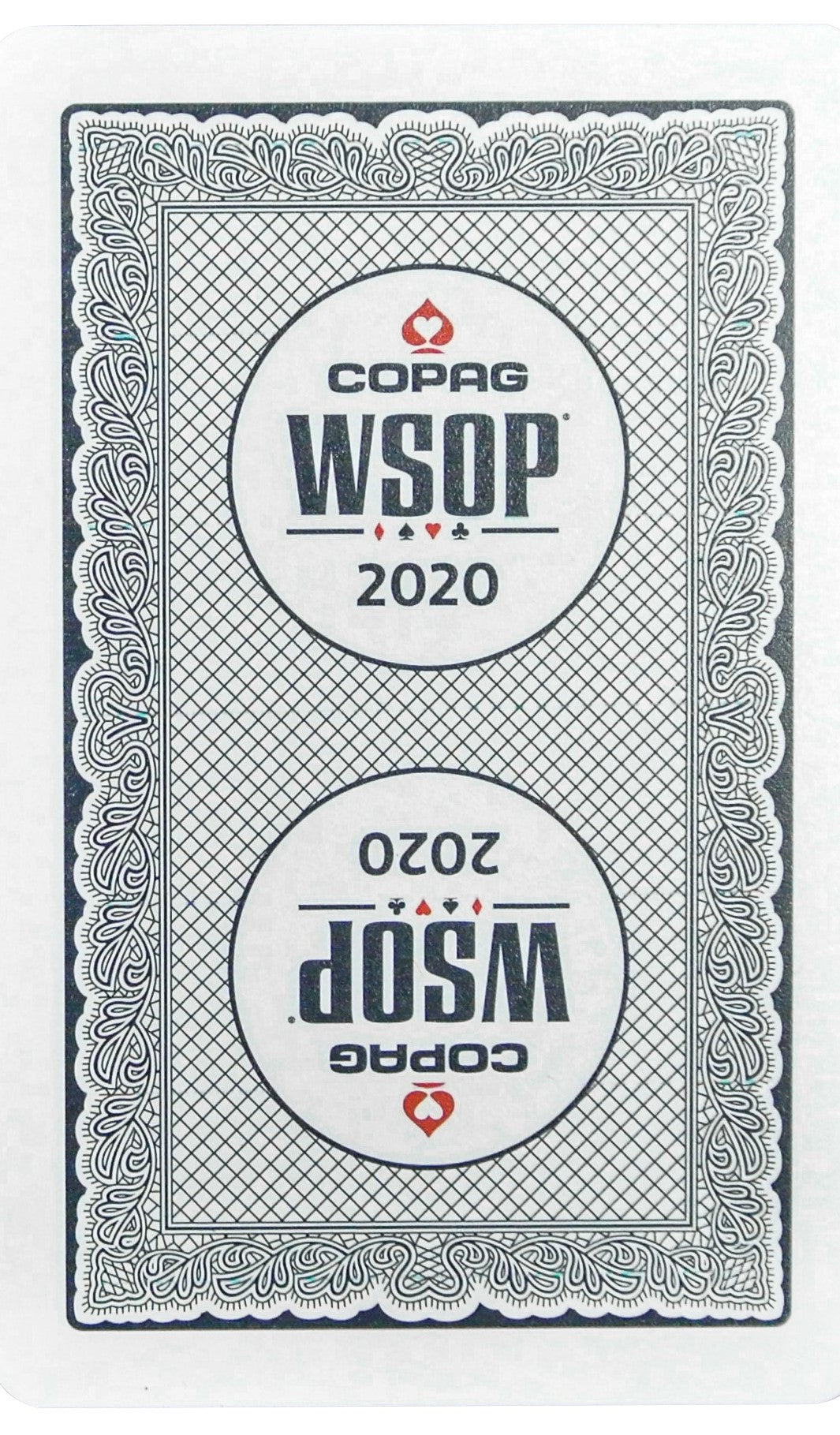 UV MARKED CARDS COPAG 2020 WSOP BRIDGE SIZE REGULAR