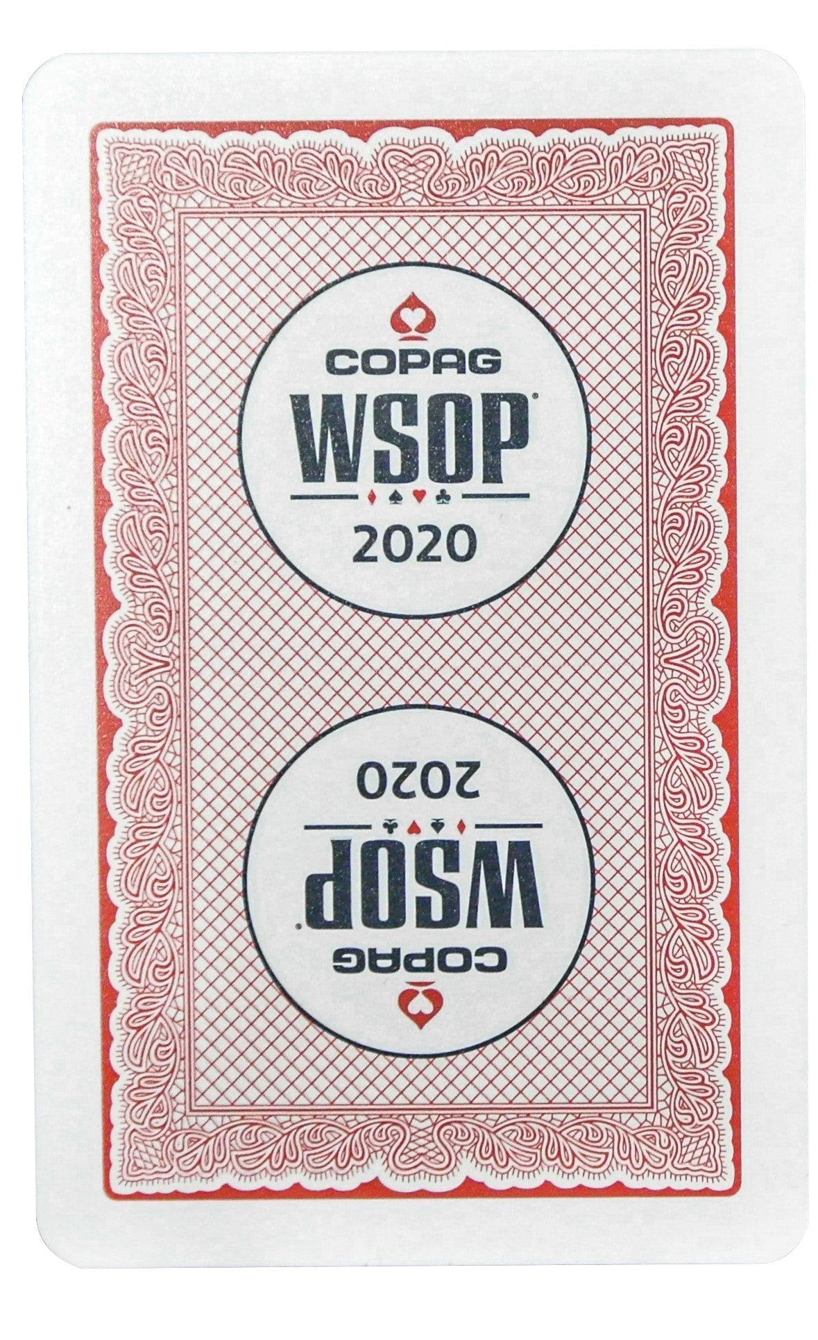 BARCODE MARKED CARDS COPAG WSOP 2020 BRIDGE SIZE REGULAR