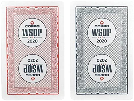 INFRARED MARKED CARDS COPAG WSOP 2020 BRIDGE SIZE REGULAR