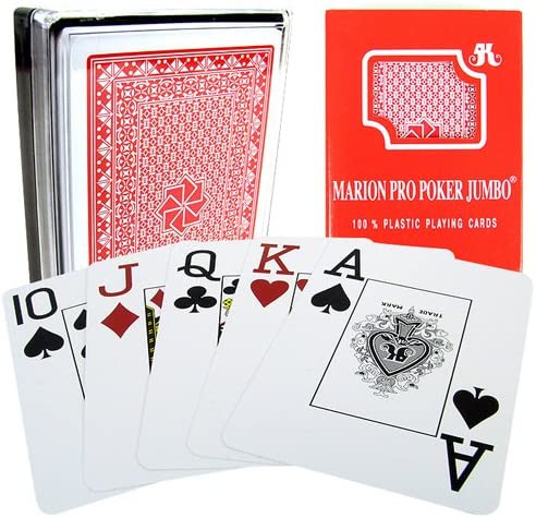 UV MARKED CARDS MARION PRO POKER JUMBO | poker cheating device