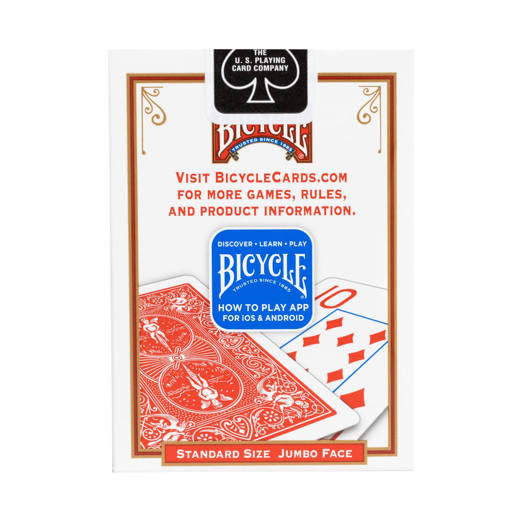 BARCODE MARKED CARDS BICYCLE JUMBO