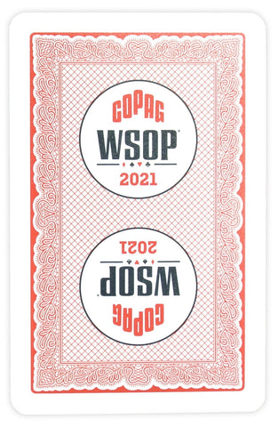 INFRARED MARKED CARDS COPAG 2021 WSOP BRIDGE SIZE REGULAR