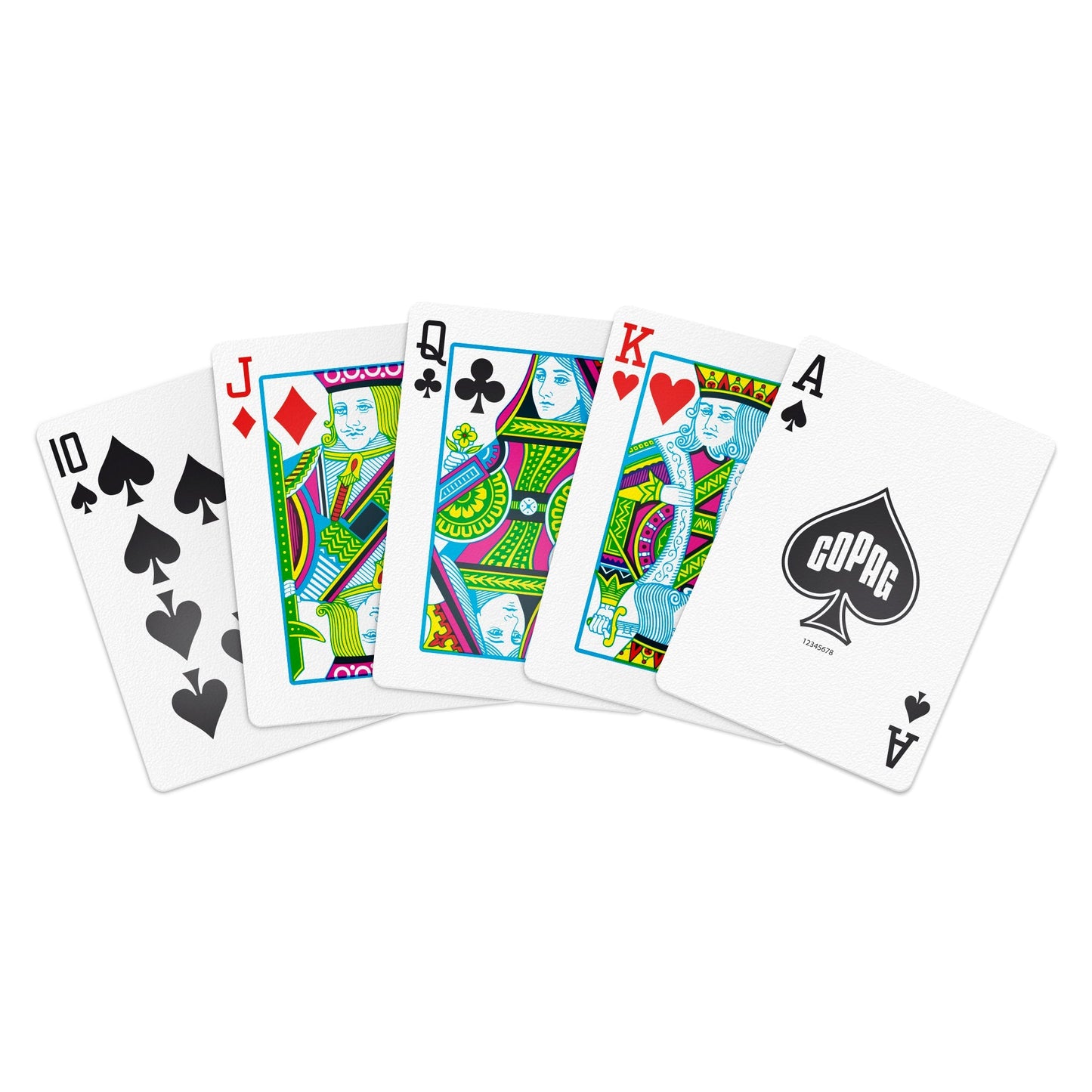 BARCODE MARKED CARDS COPAG POKER SIZE REGULAR