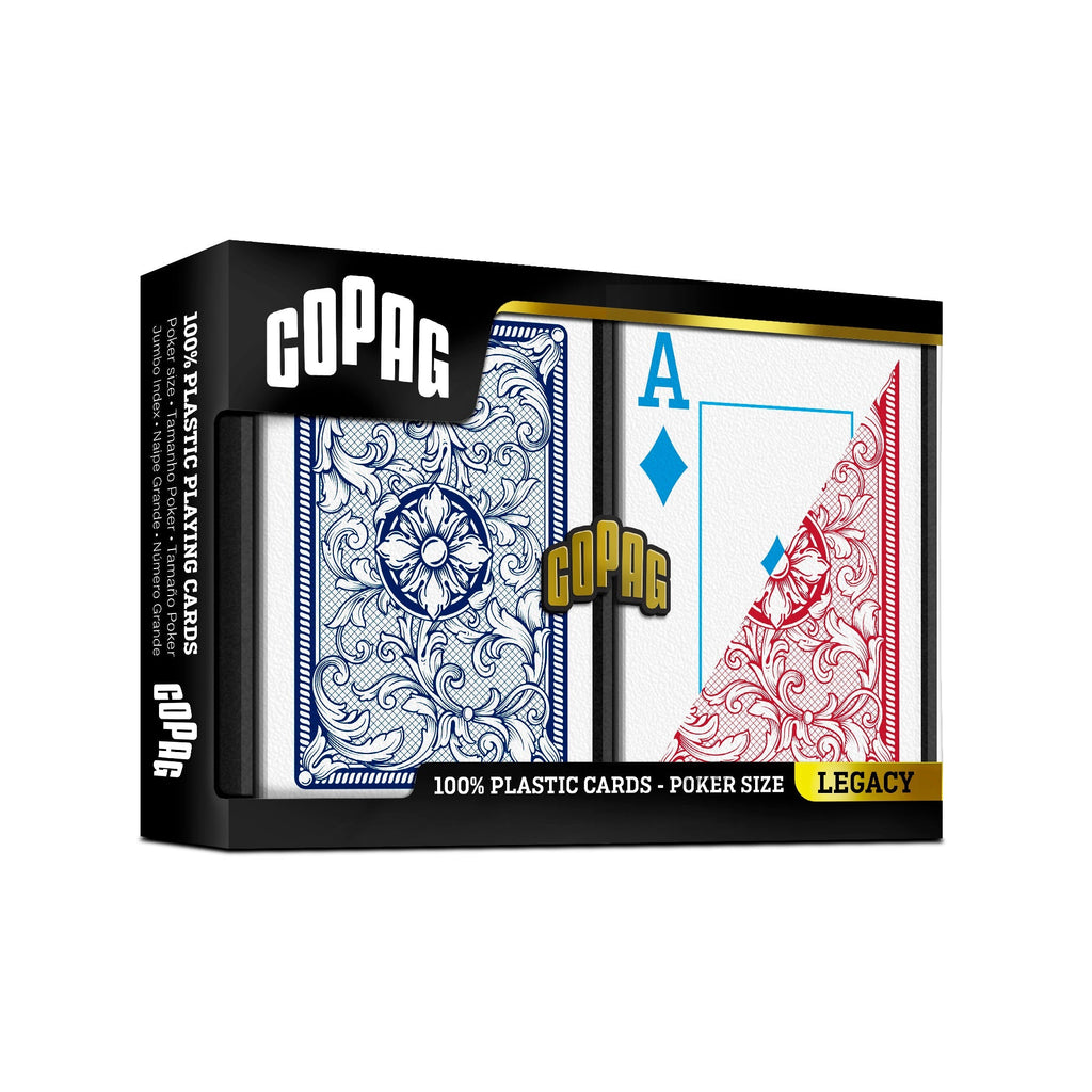 Barcode Marked Cards - Copag legacy Poker Size Jumbo | Martin Kabrhel Style | PPPoker Cheat Devices