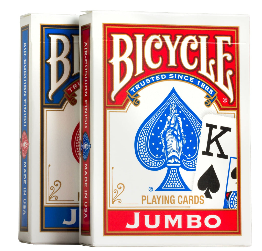 BARCODE MARKED CARDS BICYCLE JUMBO