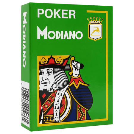 Barcode Marked Cards MODIANO CRISTALLO POKER 4 PIP JUMBO - Martin Kabrhel's Choice for Poker Cheating Devices