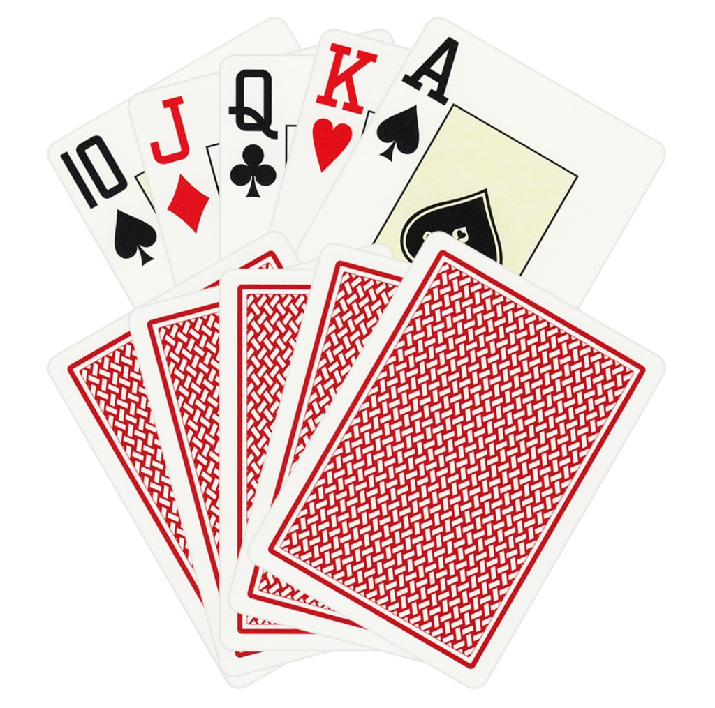 BARCODE MARKED CARDS COPAG TEXAS HOLD'EM POKER SIZE JUMBO