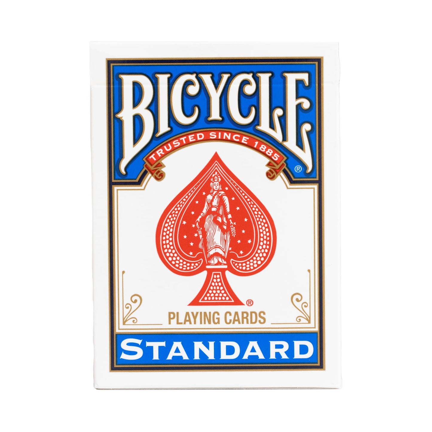 blue bicycle standard barcode marked playing cards.