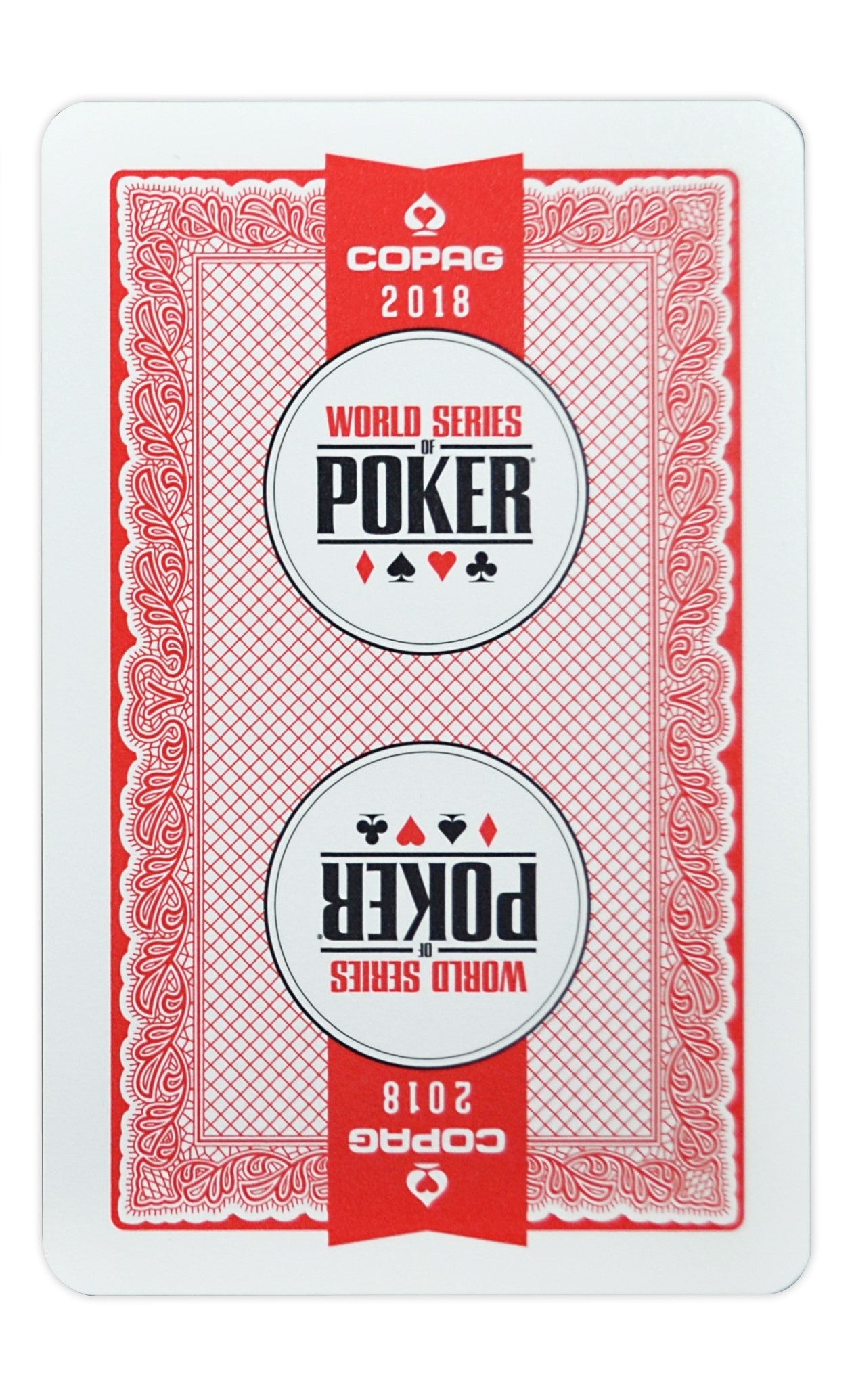 BARCODE MARKED CARDS COPAG WSOP 2018 BRIDGE SIZE REGULAR