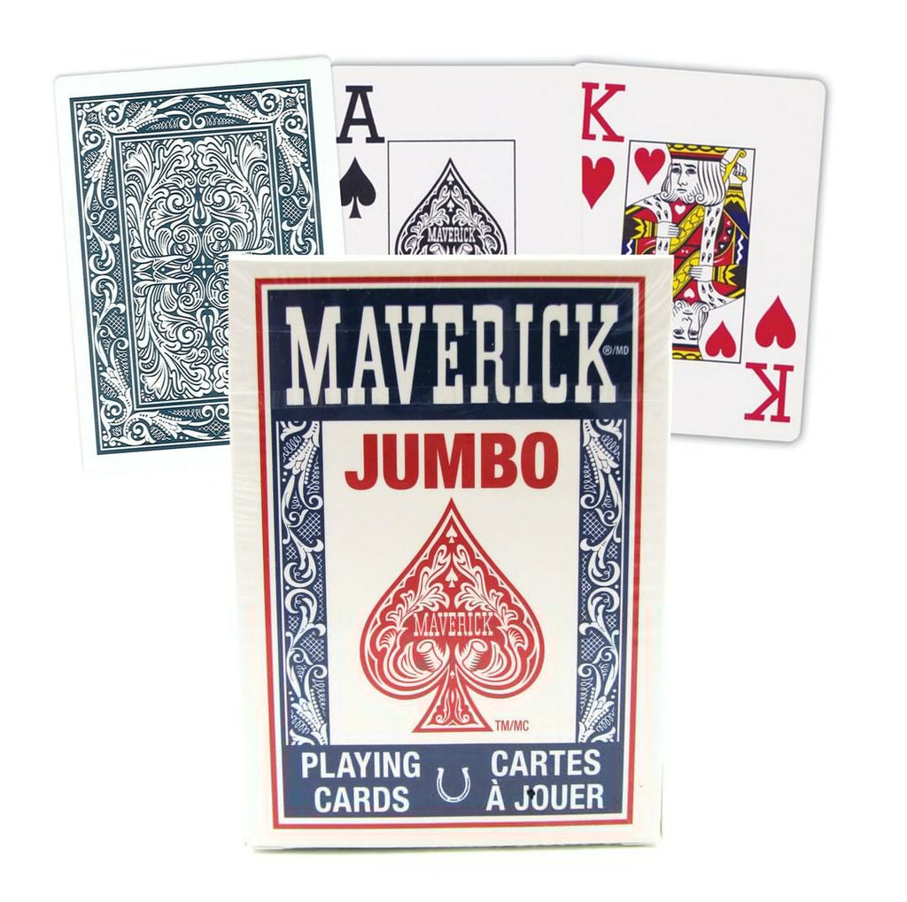 Maverick Jumbo Infrared  Marked Cards for Poker Cheating | Buy Marked Playing Cards