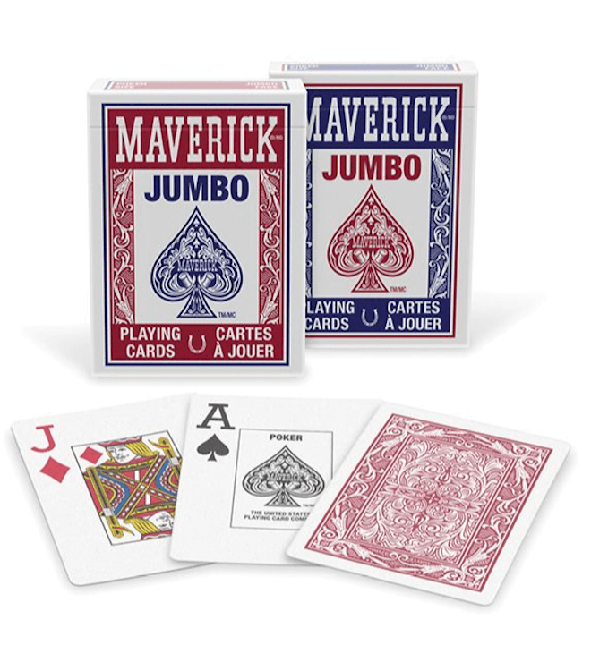 Maverick Jumbo Infrared  Marked Cards for Poker Cheating | Buy Marked Playing Cards